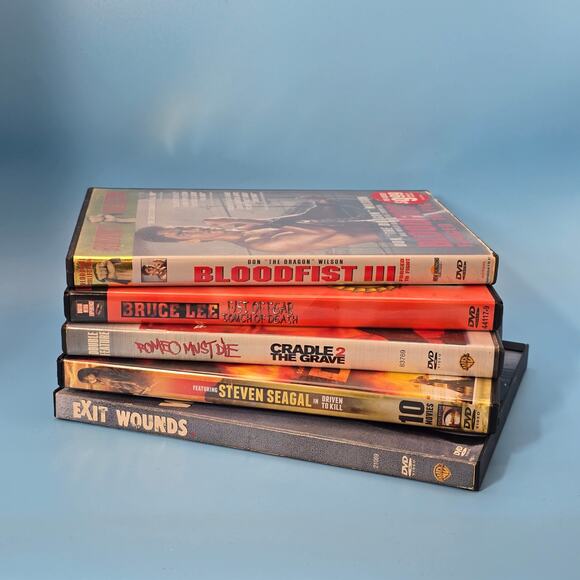 Action Movie DVD Bundle (5) – Martial Arts & Crime Films - Picture 1 of 11